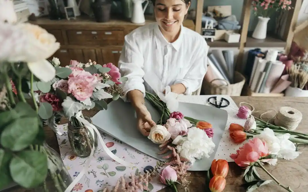 フローラリスト花屋の写真